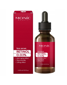 Serum do twarzy 0,03% retinol 30 ml | Monic Beauty