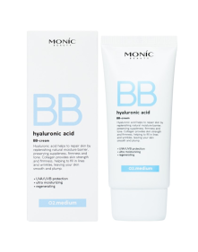 Krem BB z kwasem hialuronowym skin code 02 medium 50 ml | Monic Beauty