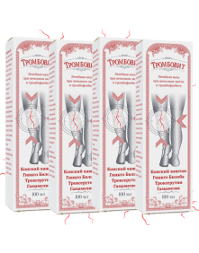 Krem-balsm trombovit 100 ml x4 | Remedium Natura