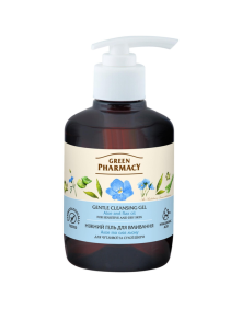 Delikatny zel do mycia twarzy aloes i olej lniany 270 ml | Green Pharmacy