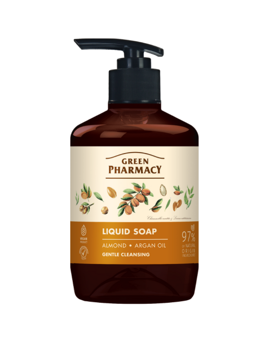 Mydło w płynie migdały i olej arganowy 460 ml | Green Pharmacy