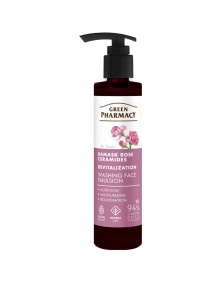 Emulsja do mycia twarzy róża damasceńska + ceramidy 150 ml | Green Pharmacy