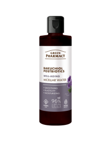 Woda micelarna bakuchiol + postbiotyki 200 ml | Green Pharmacy