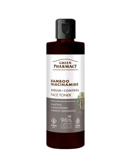 Tonik do twarzy bambus + niacynamid 200 ml | Green Pharmacy