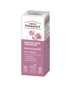 Krem pod oczy róża damasceńska + ceramidy 15 ml | Green Pharmacy