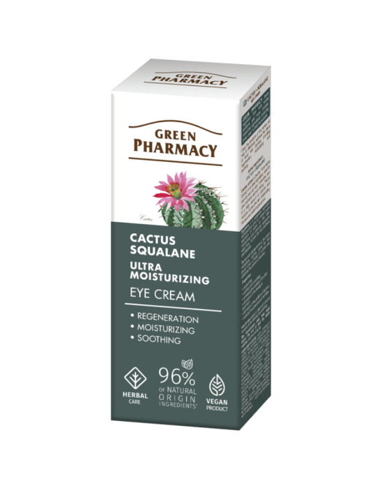 Krem pod oczy kaktus + skwalan 15 ml | Green Pharmacy