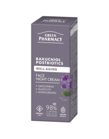 Krem do twarzy na noc bakuchiol + postbiotyki 50 ml | Green Pharmacy