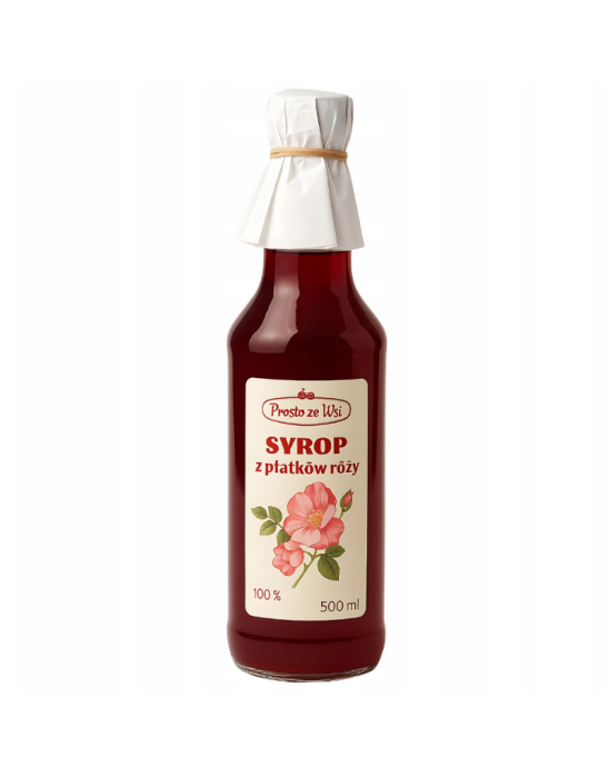 Syrop z płatków róży 500 ml | Prosto ze Wsi