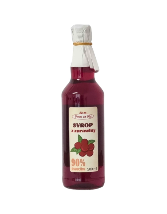 Syrop z żurawiny 50 ml | Prosto ze Wsi