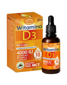 Witamina D3 4000 IU 30 ml | Asepta
