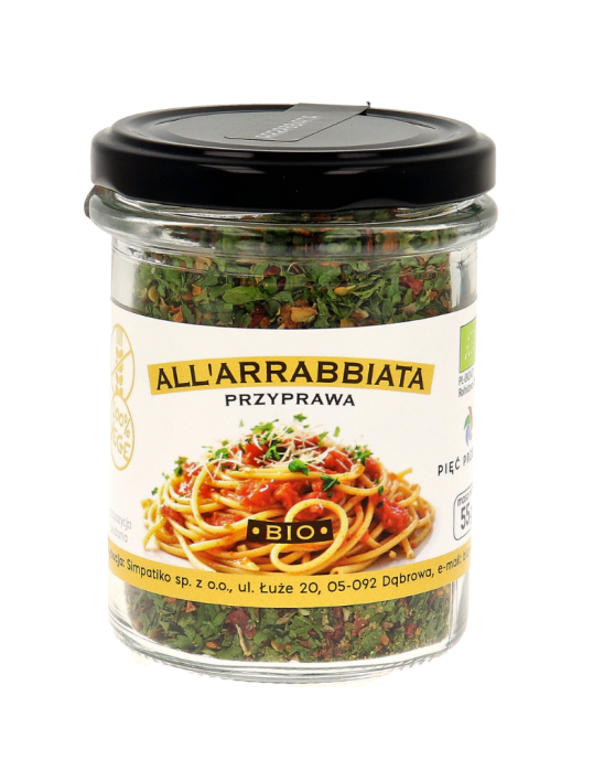 Przyprawa all'arrabbiata 65 g | Pięć Przemian