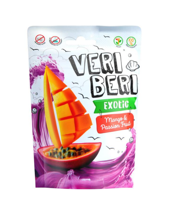 Żelki paski owocowe mango  i markuja 50 g | Veri Beri