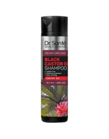 Szampon do włosów czarny olej rycynowy 250 ml | Dr. Sante