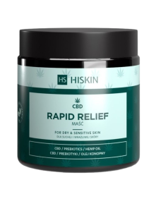 Maść ratunkowa z CBD dla skóry suchej i wrażliwej 100 ml | Hiskin