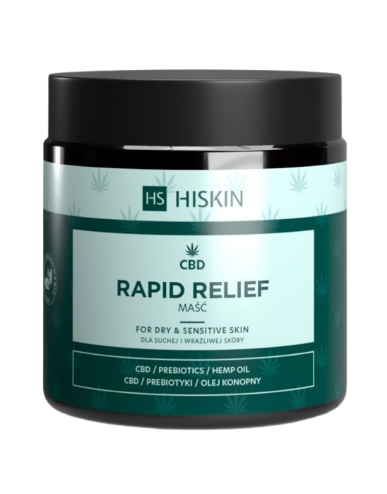 Maść ratunkowa z CBD dla skóry suchej i wrażliwej 100 ml | Hiskin