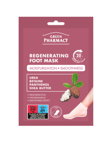 Maska regenerująca do stóp w skarpetkach 1 para | Green Pharmacy