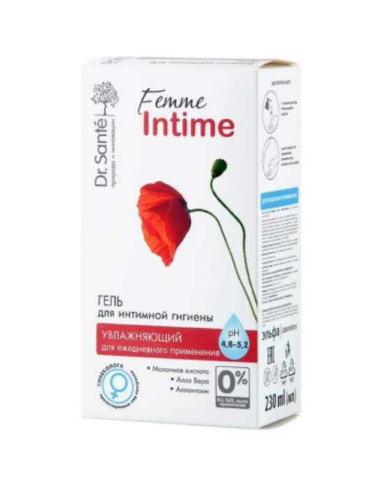 Żel do higieny intymnej nawilżający 230 ml | Dr. Sante