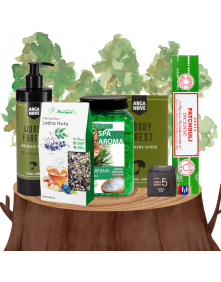 Leśna moc - naturalny zestaw prezentowy dla mężczyzn leśnej tonacji zapachowej