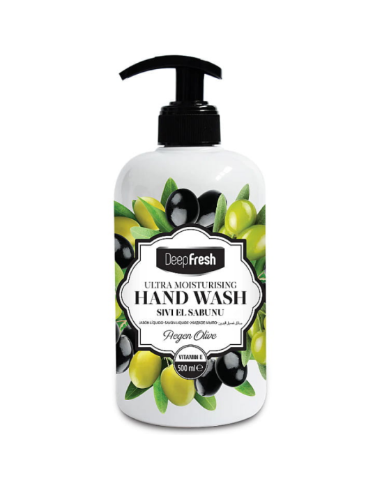 Mydło do rąk w płynie egejska oliwka 500 ml | Deep Fresh