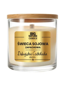 Świeca sojowa Dubajska Czekolada 155 g | Big Nature