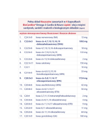 BioCardine omega-3 cardio & neuro lipids 60 kaps | Marinex