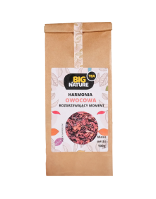 Herbata harmonia owocowa rozgrzewający moment 100 g | Big Nature