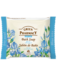 Mydło toaletowe niebieski irys i olej arganowy 100 g | Green Pharmacy