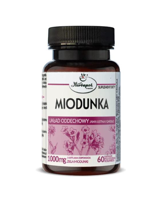 Miodunka w kapsułkach 60kaps| Herbapol