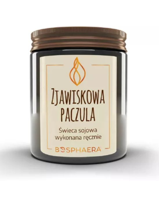 Świeca sojowa zjawiskowa paczula 190 g | Bosphaera