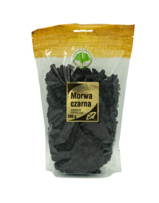 Morwa czarna - suszone owoce 500 g | Astron