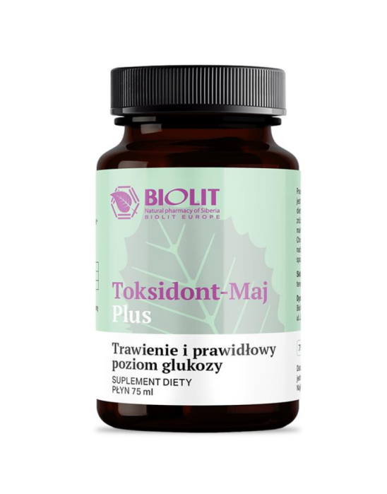 Toksidont-Maj plus trawienie i prawidłowy poziom glukozy 75 ml | Biolit