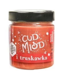 Cud miód i truskawka 250 g | Sądecki Bartnik