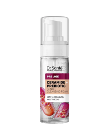 Pianka oczyszczająca do twarzy ceramid + prebiotyk 150 ml | Dr. Sante