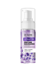 Pianka oczyszczająca do twarzy peptyd + niacynamid 150 ml | Dr. Sante