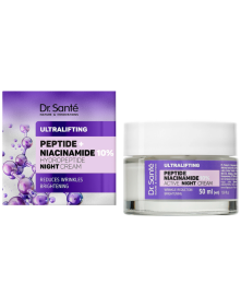 Krem do twarzy na noc peptyd + niacynamid 50 ml | Dr. Sante