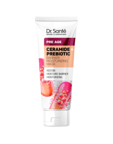 Nawilżająca maska barierowa do twarzy ceramid + prebiotyk 75 ml | Dr. Sante