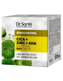 Krem do twarzy na dzień cica + zinc + aha 50 ml | Dr. Sante