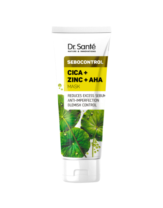 Maska do twarzy cica + zinc + aha 50 ml | Dr. Sante