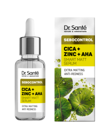 Serum do twarzy cica + zinc + aha 50 ml | Dr. Sante