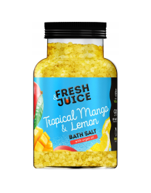 Sól do kąpieli z olejem arganowym tropikalne mango i cytryna 700 g | Fresh & Juice