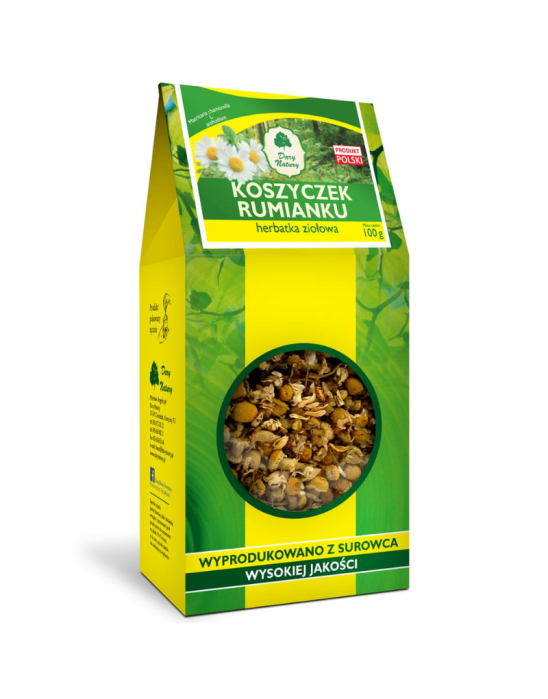Herbatka ziołowa koszyczek rumianku 100 g | Dary Natury