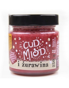Cud miód i żurawina 250 g | Sądecki Bartnik