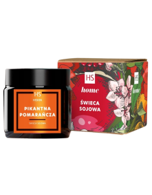 Świeca sojowa pikantna pomarańcza 100 ml | Hiskin Home
