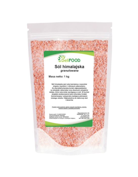 Sól himalajska granulowana 1 kg | DeliFood