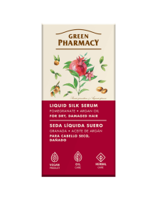 Jedwab w płynie serum do włosów suchych, zniszczonych 30 ml | Green Pharmacy