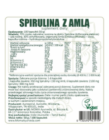 Spirulina z amlą 100 kaps | Aurospirul