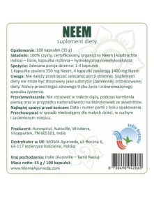 Neem 100 kaps | Aurospirul