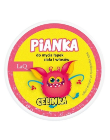Żółta pianka do mycia łapek Celinka 20 g | Laq