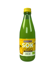 Ekologiczny sok z cytryny NFC 250 ml | NaturaVena