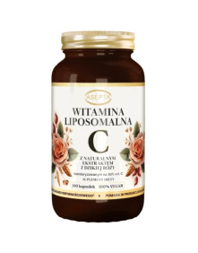 Witamina C liposomalna 100 kaps | Asepta
